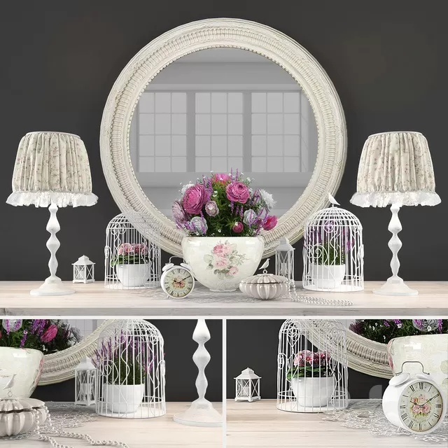 DECORATION – DECORATIVE SET – 3D MODELS – FREE DOWNLOAD – 3744