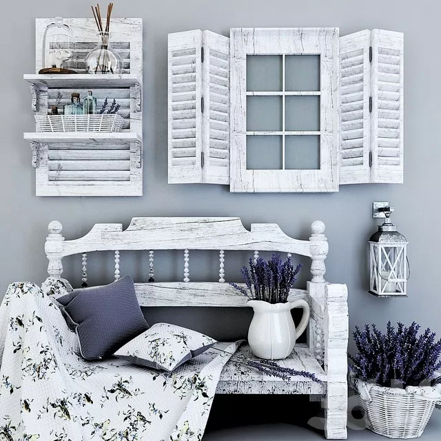 DECORATION – DECORATIVE SET – 3D MODELS – FREE DOWNLOAD – 3745