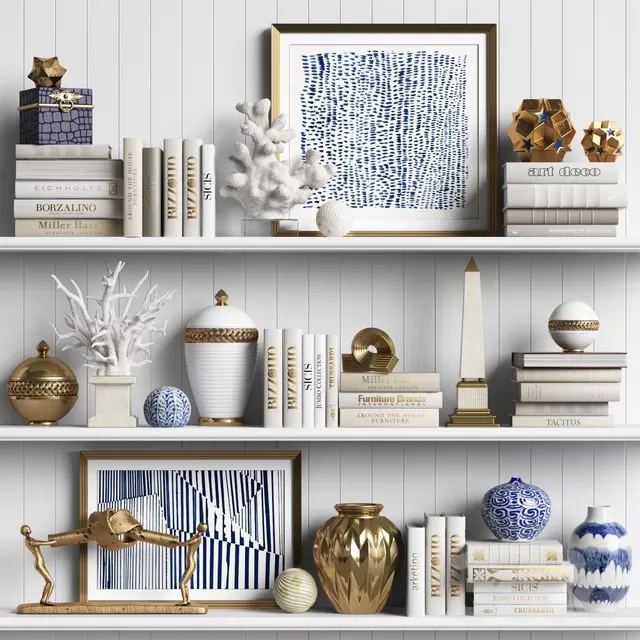 DECORATION – DECORATIVE SET – 3D MODELS – FREE DOWNLOAD – 3749