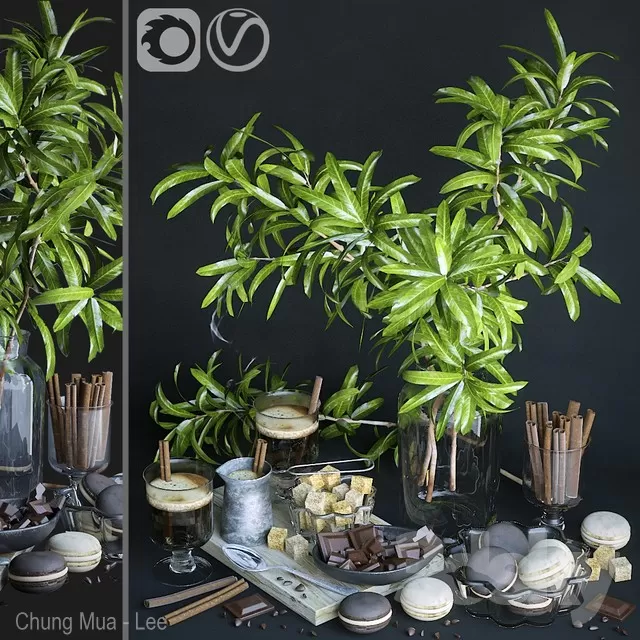 DECORATION – DECORATIVE SET – 3D MODELS – FREE DOWNLOAD – 3779 DECORATION – DECORATIVE SET – 3D MODELS – FREE DOWNLOAD – 3779