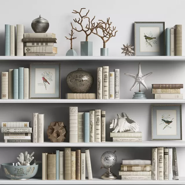 DECORATION – DECORATIVE SET – 3D MODELS – FREE DOWNLOAD – 3832