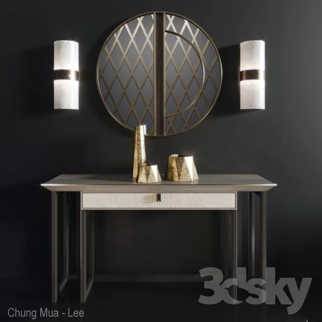 DECORATION – DECORATIVE SET – 3D MODELS – FREE DOWNLOAD – 3870