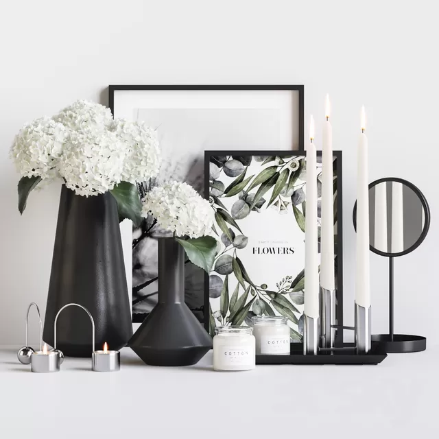 DECORATION – DECORATIVE SET – 3D MODELS – FREE DOWNLOAD – 3871