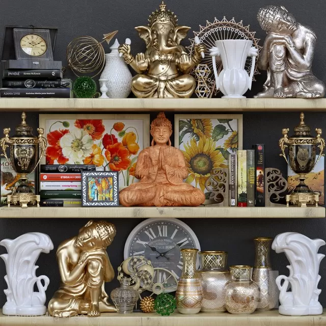 DECORATION – DECORATIVE SET – 3D MODELS – FREE DOWNLOAD – 3882