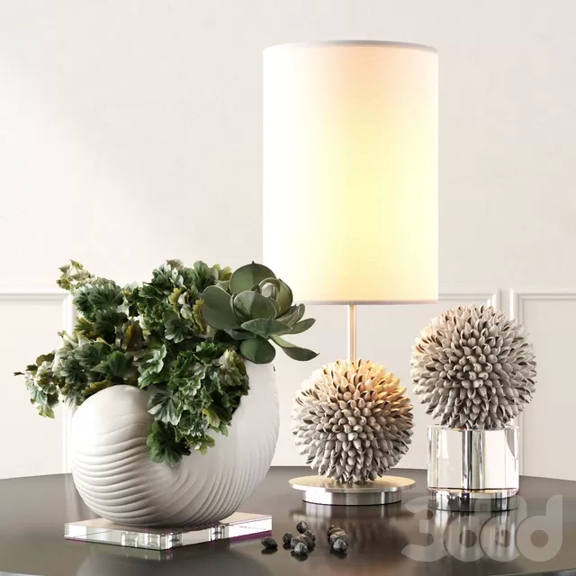 DECORATION – DECORATIVE SET – 3D MODELS – FREE DOWNLOAD – 3917