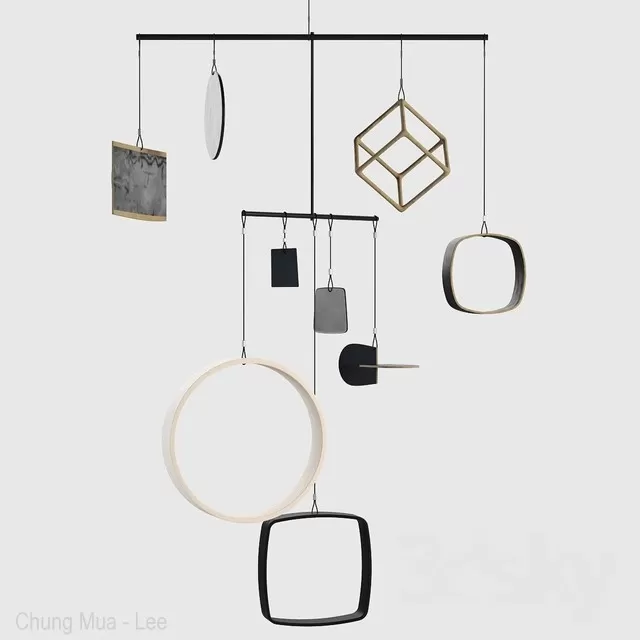 DECORATION – DECORATIVE SET – 3D MODELS – FREE DOWNLOAD – 3923