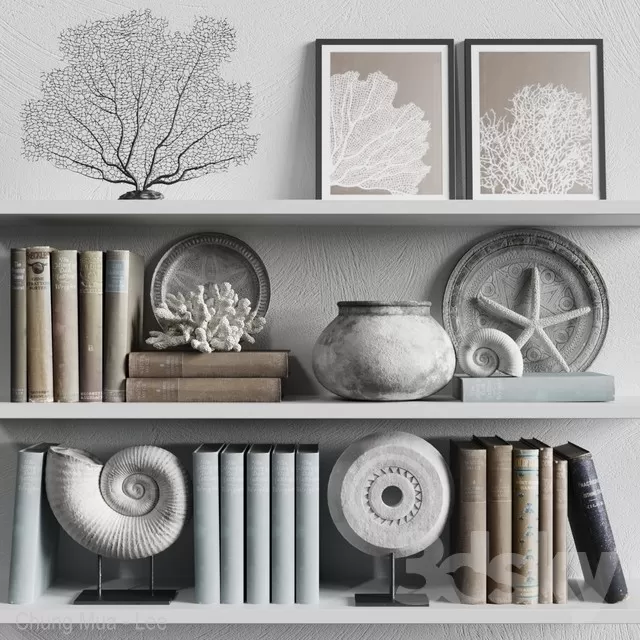 DECORATION – DECORATIVE SET – 3D MODELS – FREE DOWNLOAD – 3927