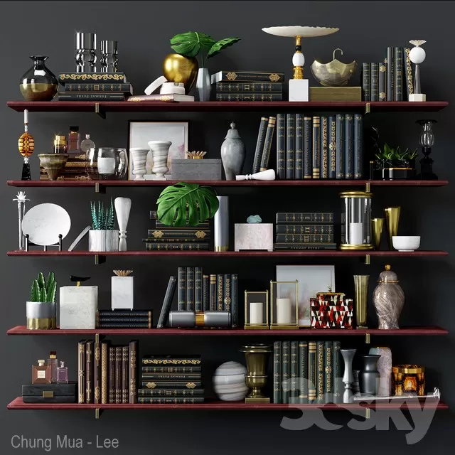 DECORATION – DECORATIVE SET – 3D MODELS – FREE DOWNLOAD – 3941