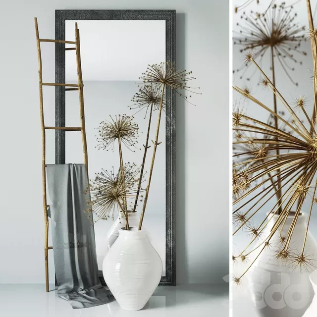 DECORATION – DECORATIVE SET – 3D MODELS – FREE DOWNLOAD – 3951