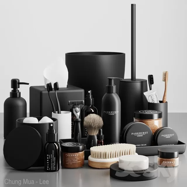 DECORATION – DECORATIVE SET – 3D MODELS – FREE DOWNLOAD – 3955