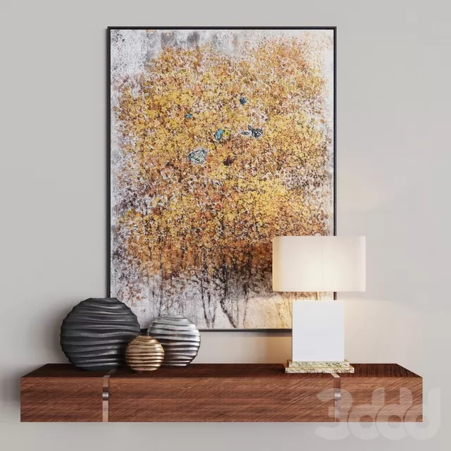 DECORATION – DECORATIVE SET – 3D MODELS – FREE DOWNLOAD – 3959