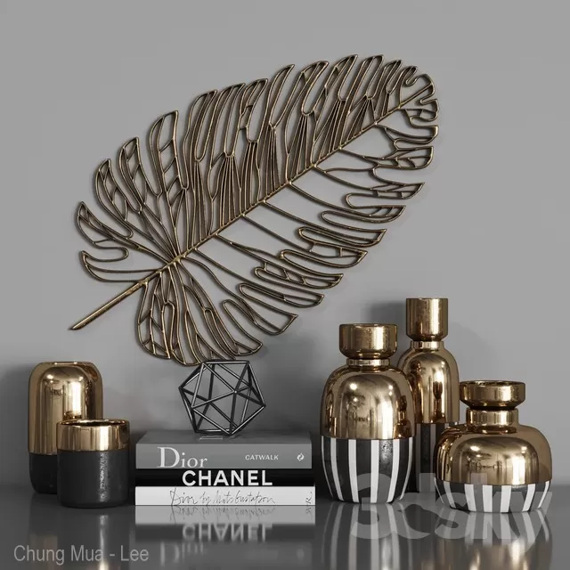 DECORATION – DECORATIVE SET – 3D MODELS – FREE DOWNLOAD – 3970