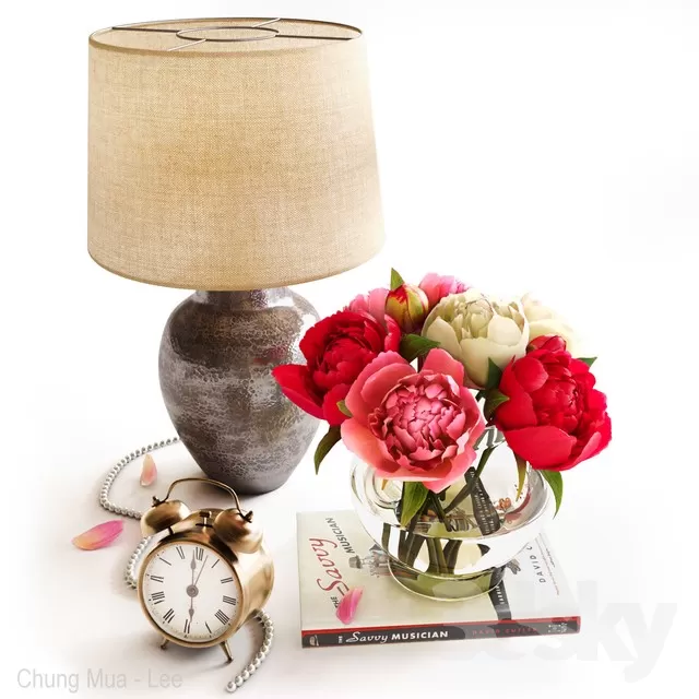 DECORATION – DECORATIVE SET – 3D MODELS – FREE DOWNLOAD – 3971