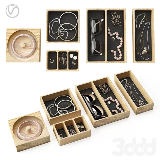 DECORATION – DECORATIVE SET – 3D MODELS – FREE DOWNLOAD – 3975