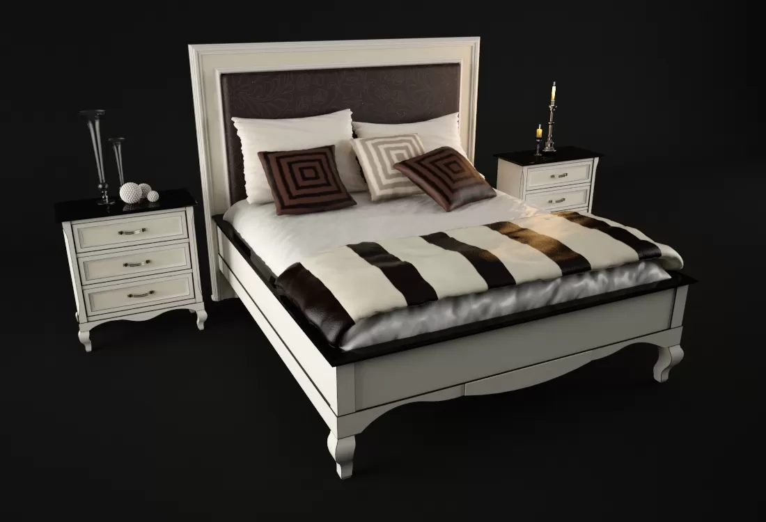 CLASSIC 3D MODELS – Bedroom – ModeneseGastone