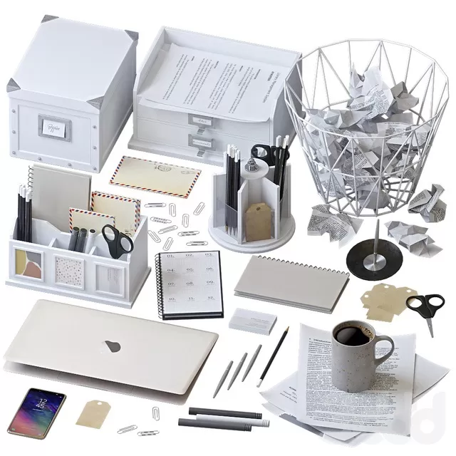 DECORATION – DECORATIVE SET – 3D MODELS – FREE DOWNLOAD – 4139