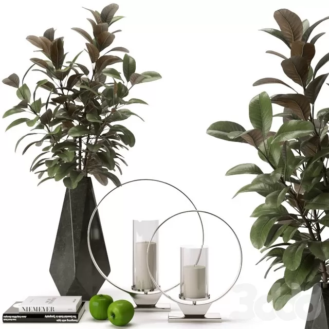 DECORATION – DECORATIVE SET – 3D MODELS – FREE DOWNLOAD – 4145