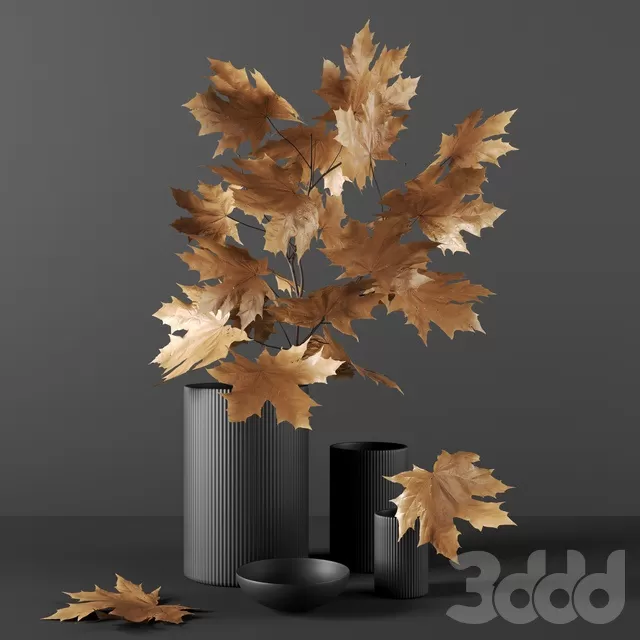 DECORATION – DECORATIVE SET – 3D MODELS – FREE DOWNLOAD – 4162