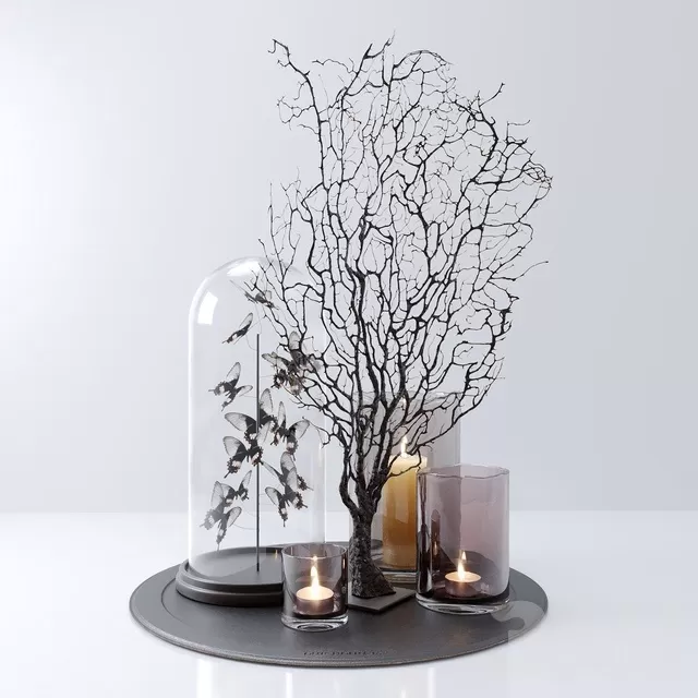 DECORATION – DECORATIVE SET – 3D MODELS – FREE DOWNLOAD – 4190