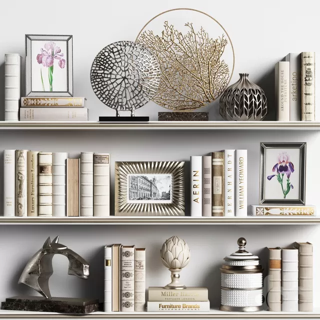 DECORATION – DECORATIVE SET – 3D MODELS – FREE DOWNLOAD – 4205