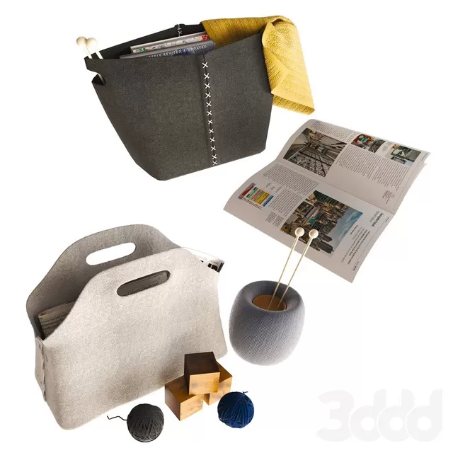 DECORATION – DECORATIVE SET – 3D MODELS – FREE DOWNLOAD – 4206