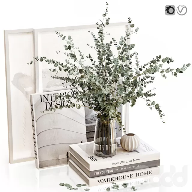 DECORATION – DECORATIVE SET – 3D MODELS – FREE DOWNLOAD – 4237