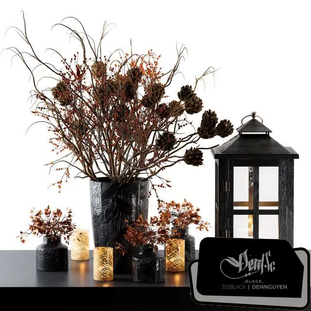 DECORATION – DECORATIVE SET – 3D MODELS – FREE DOWNLOAD – 4243