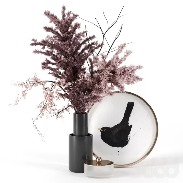 DECORATION – DECORATIVE SET – 3D MODELS – FREE DOWNLOAD – 4248