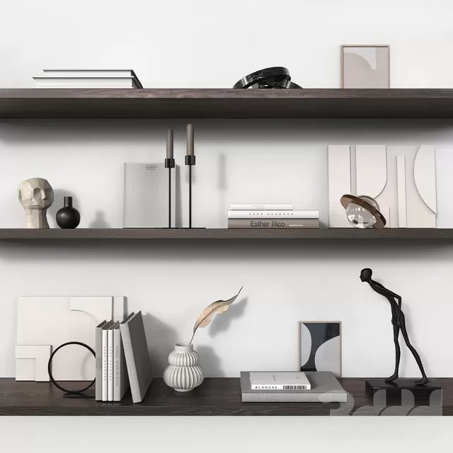 DECORATION – DECORATIVE SET – 3D MODELS – FREE DOWNLOAD – 4253