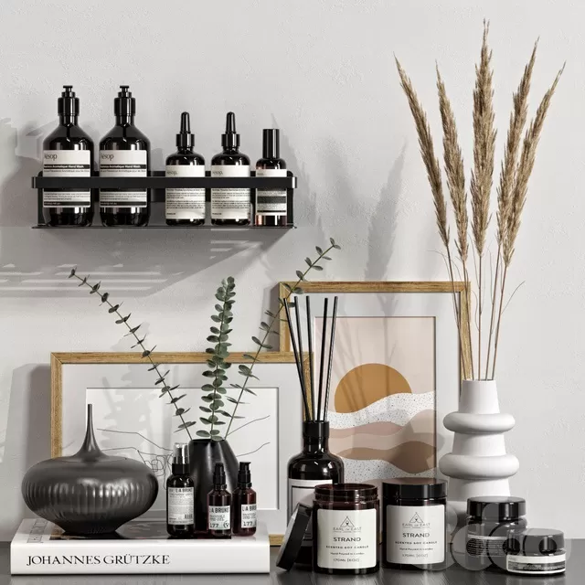 DECORATION – DECORATIVE SET – 3D MODELS – FREE DOWNLOAD – 4292