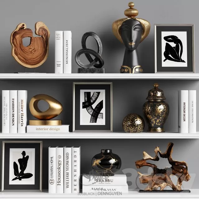 DECORATION – DECORATIVE SET – 3D MODELS – FREE DOWNLOAD – 4295 DECORATION – DECORATIVE SET – 3D MODELS – FREE DOWNLOAD – 4295