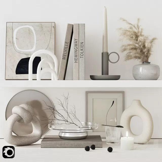 DECORATION – DECORATIVE SET – 3D MODELS – FREE DOWNLOAD – 4303 DECORATION – DECORATIVE SET – 3D MODELS – FREE DOWNLOAD – 4303