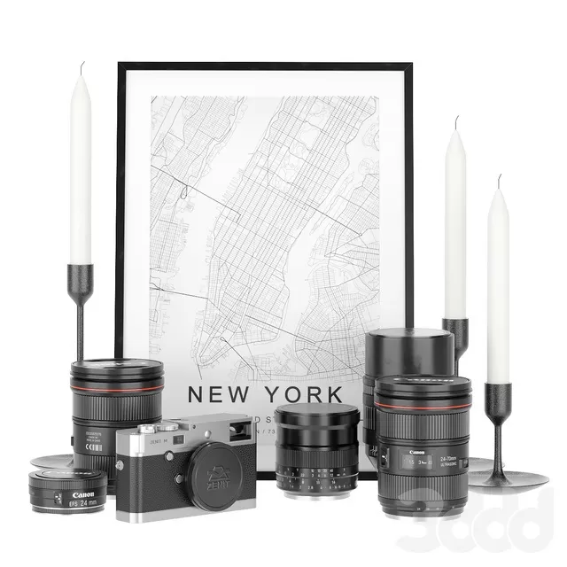 DECORATION – DECORATIVE SET – 3D MODELS – FREE DOWNLOAD – 4309 DECORATION – DECORATIVE SET – 3D MODELS – FREE DOWNLOAD – 4309