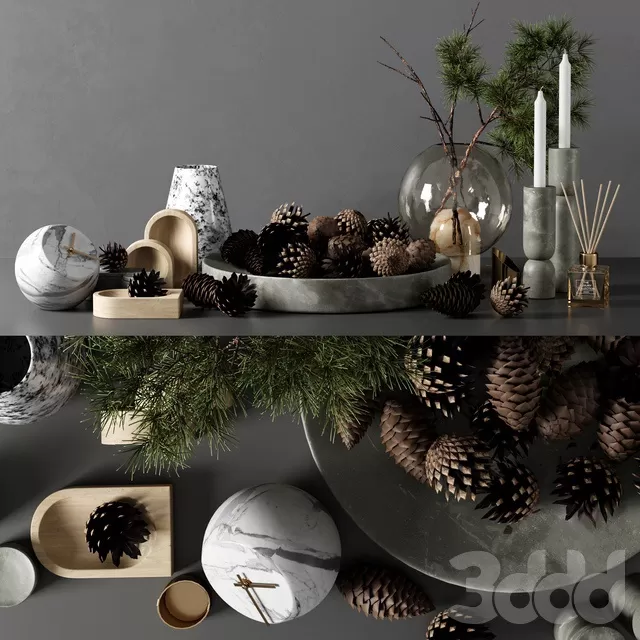 DECORATION – DECORATIVE SET – 3D MODELS – FREE DOWNLOAD – 4323 DECORATION – DECORATIVE SET – 3D MODELS – FREE DOWNLOAD – 4323