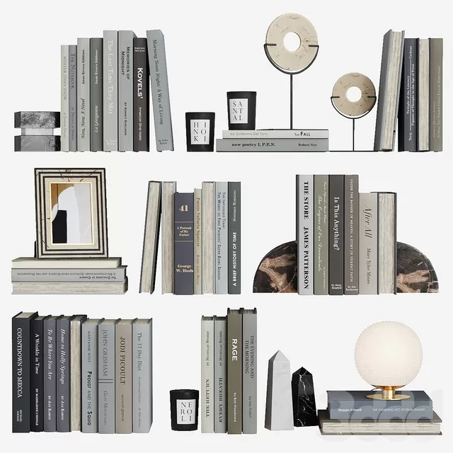 DECORATION – DECORATIVE SET – 3D MODELS – FREE DOWNLOAD – 4326 DECORATION – DECORATIVE SET – 3D MODELS – FREE DOWNLOAD – 4326