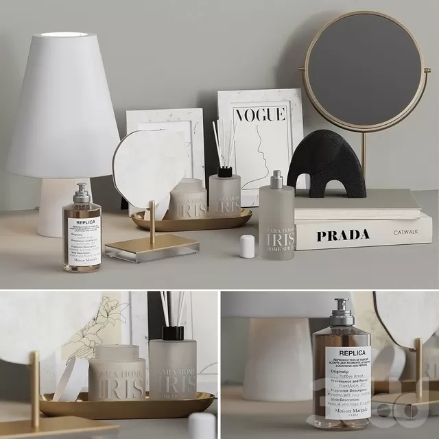 DECORATION – DECORATIVE SET – 3D MODELS – FREE DOWNLOAD – 4339 DECORATION – DECORATIVE SET – 3D MODELS – FREE DOWNLOAD – 4339