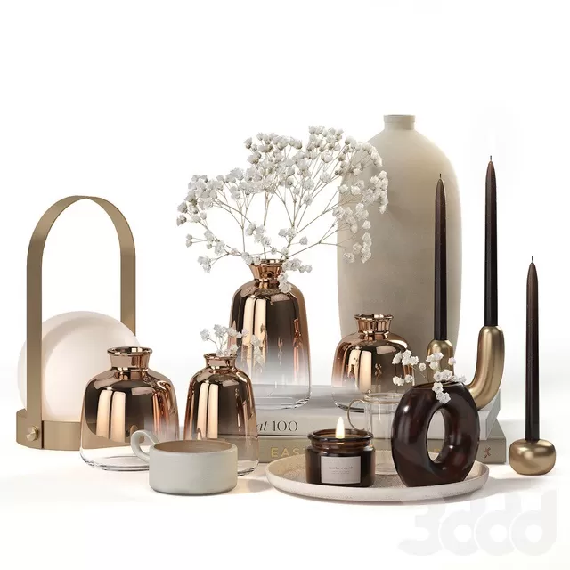 DECORATION – DECORATIVE SET – 3D MODELS – FREE DOWNLOAD – 4349 DECORATION – DECORATIVE SET – 3D MODELS – FREE DOWNLOAD – 4349