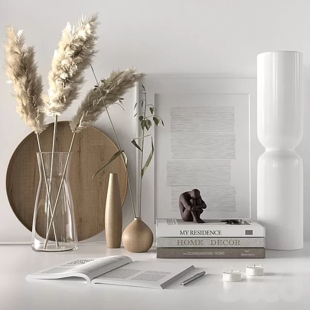 DECORATION – DECORATIVE SET – 3D MODELS – FREE DOWNLOAD – 4355 DECORATION – DECORATIVE SET – 3D MODELS – FREE DOWNLOAD – 4355