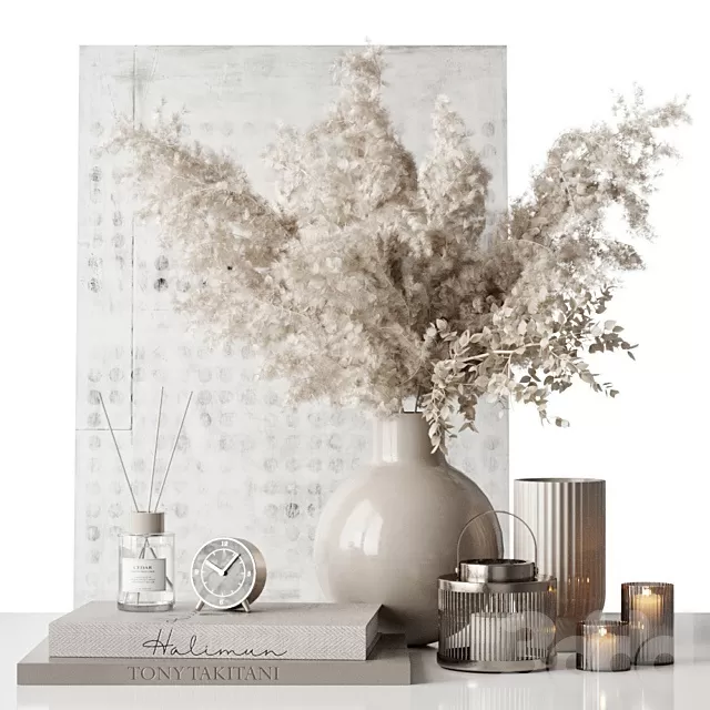 DECORATION – DECORATIVE SET – 3D MODELS – FREE DOWNLOAD – 4360