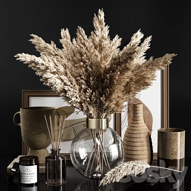 DECORATION – DECORATIVE SET – 3D MODELS – FREE DOWNLOAD – 4363