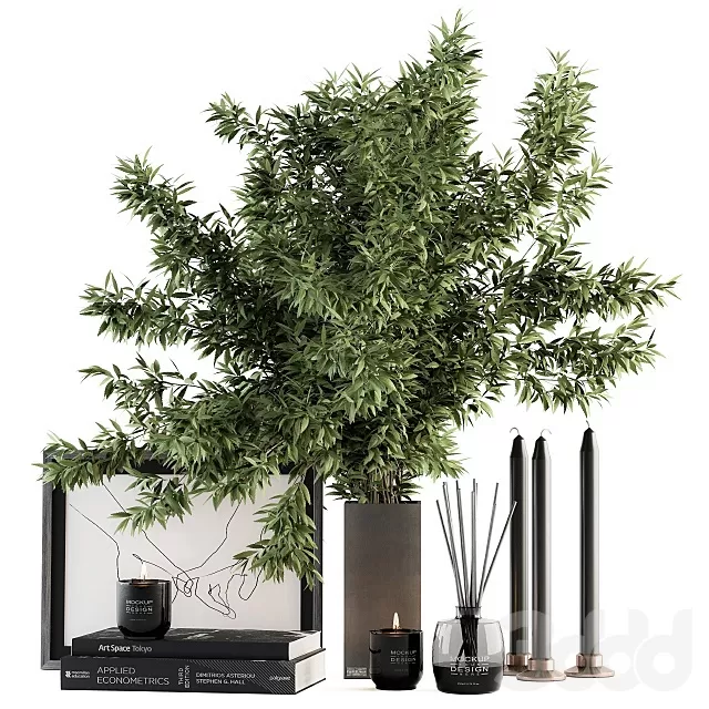 DECORATION – DECORATIVE SET – 3D MODELS – FREE DOWNLOAD – 4380