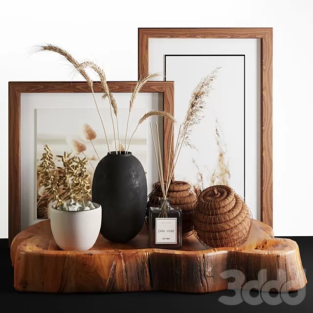 DECORATION – DECORATIVE SET – 3D MODELS – FREE DOWNLOAD – 4385