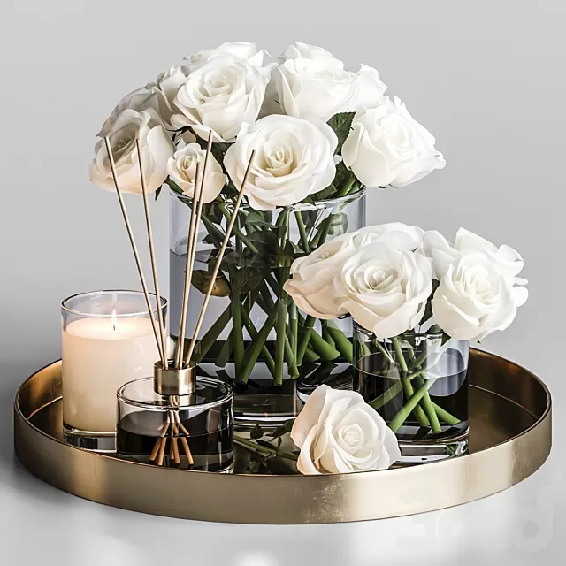 DECORATION – DECORATIVE SET – 3D MODELS – FREE DOWNLOAD – 4411