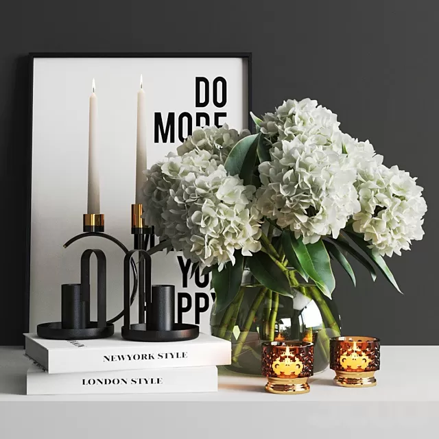 DECORATION – DECORATIVE SET – 3D MODELS – FREE DOWNLOAD – 4423