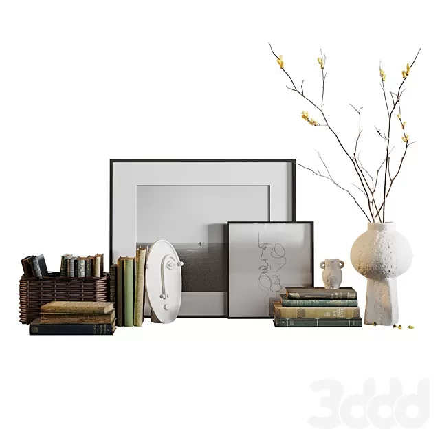 DECORATION – DECORATIVE SET – 3D MODELS – FREE DOWNLOAD – 4427 DECORATION – DECORATIVE SET – 3D MODELS – FREE DOWNLOAD – 4427