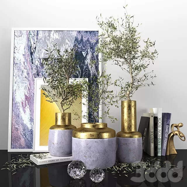 DECORATION – DECORATIVE SET – 3D MODELS – FREE DOWNLOAD – 4436 DECORATION – DECORATIVE SET – 3D MODELS – FREE DOWNLOAD – 4436