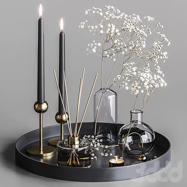 DECORATION – DECORATIVE SET – 3D MODELS – FREE DOWNLOAD – 4444 DECORATION – DECORATIVE SET – 3D MODELS – FREE DOWNLOAD – 4444