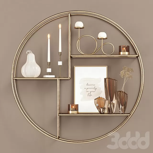 DECORATION – DECORATIVE SET – 3D MODELS – FREE DOWNLOAD – 4449 DECORATION – DECORATIVE SET – 3D MODELS – FREE DOWNLOAD – 4449