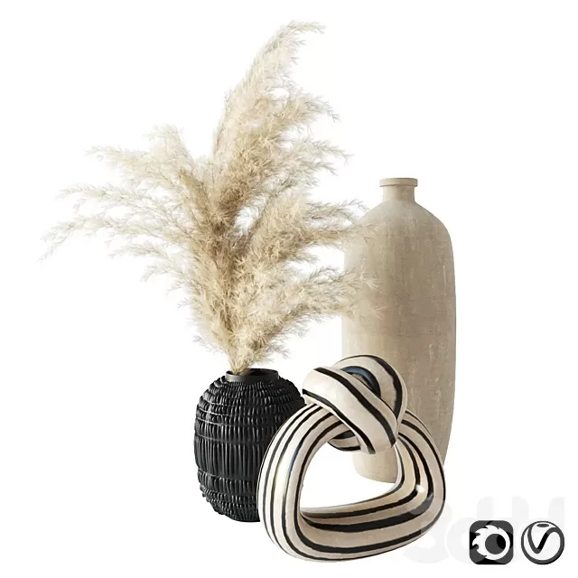 DECORATION – DECORATIVE SET – 3D MODELS – FREE DOWNLOAD – 4450 DECORATION – DECORATIVE SET – 3D MODELS – FREE DOWNLOAD – 4450