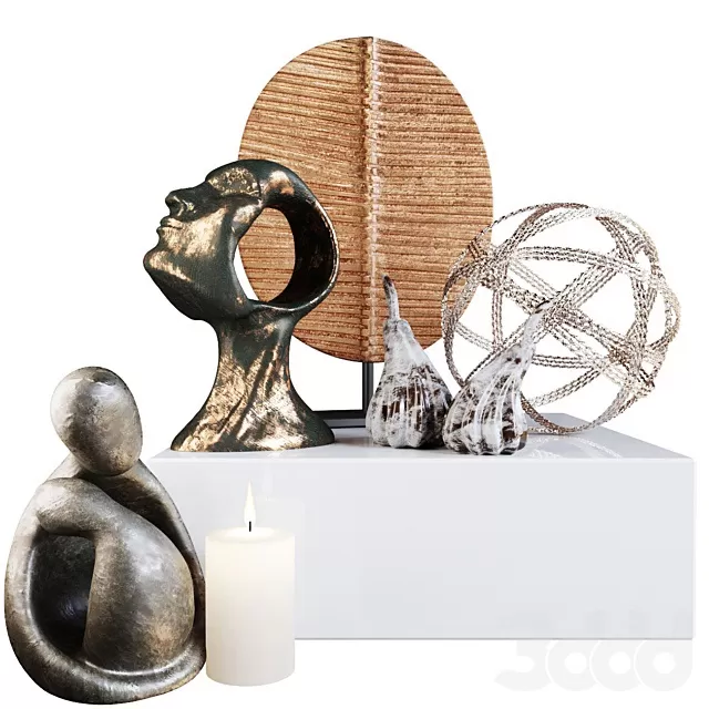 DECORATION – DECORATIVE SET – 3D MODELS – FREE DOWNLOAD – 4456 DECORATION – DECORATIVE SET – 3D MODELS – FREE DOWNLOAD – 4456